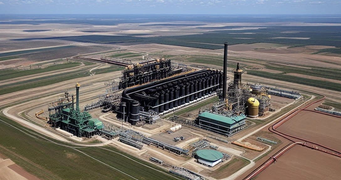 Oil Production (Stock Photo)