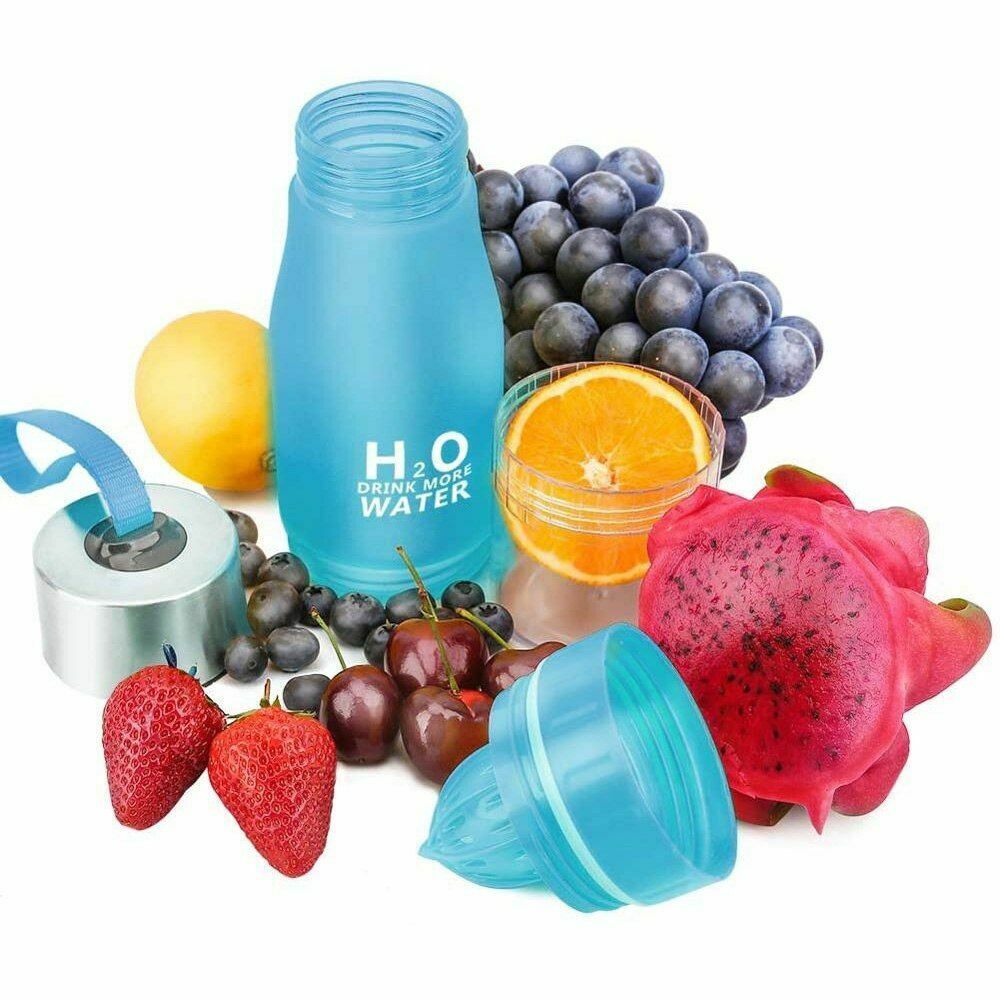 Water Bottle H2O Fruit Infuser Drink | 20 oz