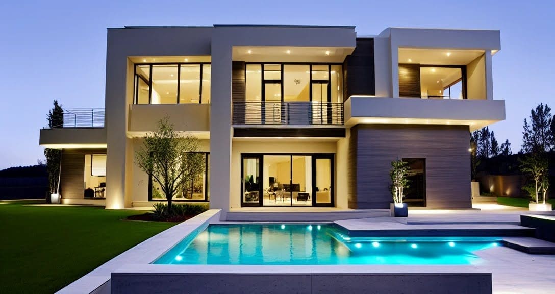 Luxury Mansion (Stock Photo)