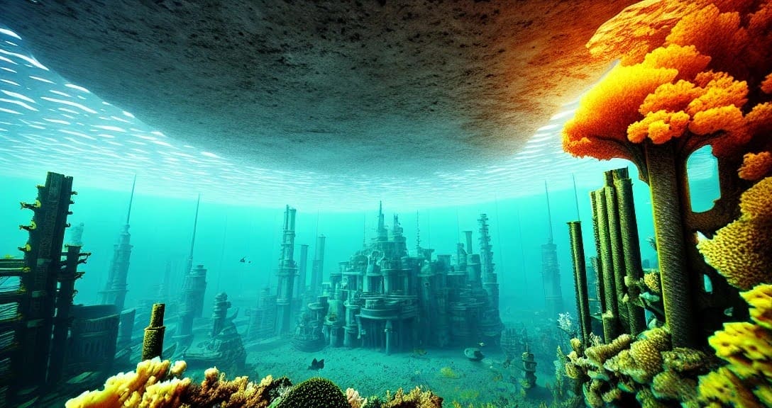 Under The Ocean (Stock Photo)