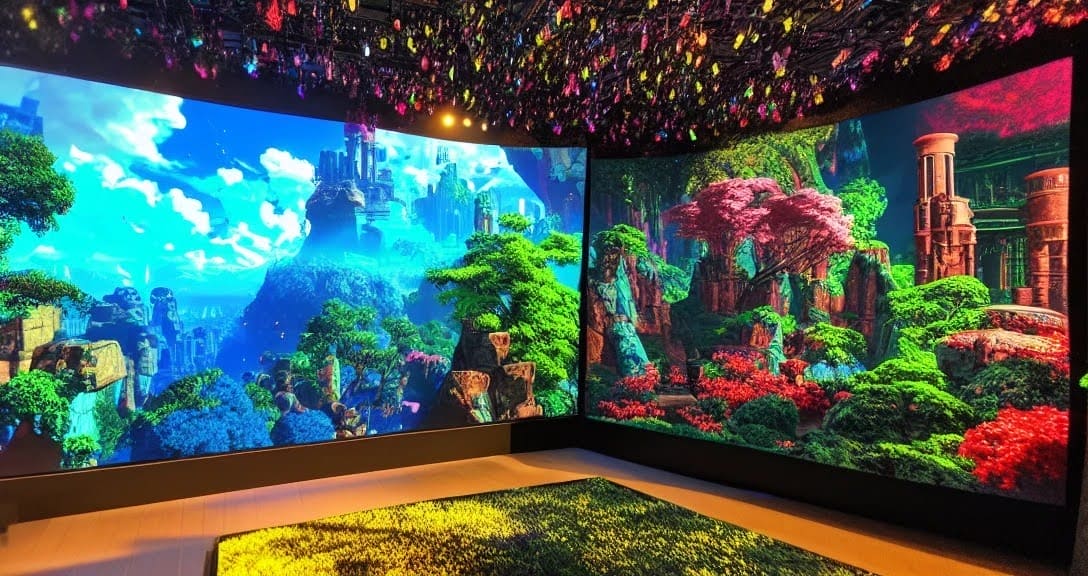 Metaverse Room (Stock Photo)