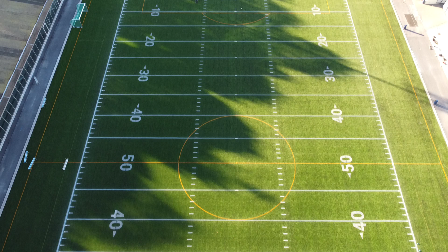 Clean Football Field