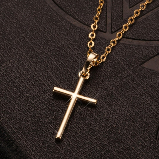 Cross Pendant Necklace Jewelry Chain