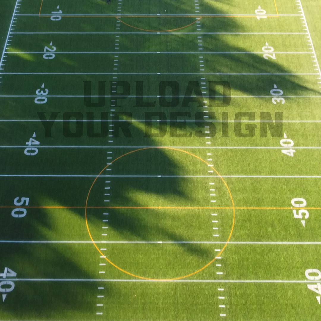 Football field mockup