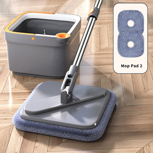 Spin Mop With Bucket