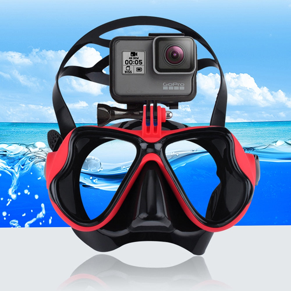Underwater Diving Goggles With Camera Holder For GoPro