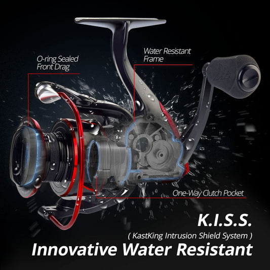 Water Resistance Spinning Reel