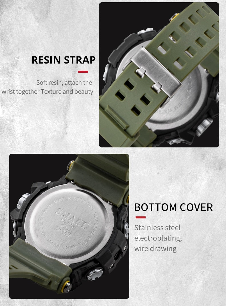 Military Water Resistant Sport Watch