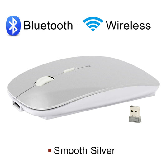 Wireless Mouse Bluetooth Rechargeable