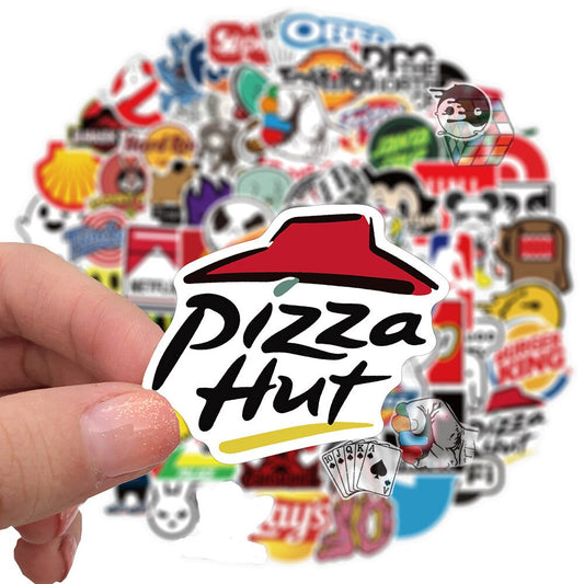 10/30/50/100 STK Kule klistremerker