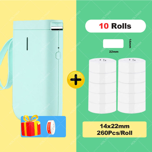 Wireless Label Printer Bluetooth Thermal Maker