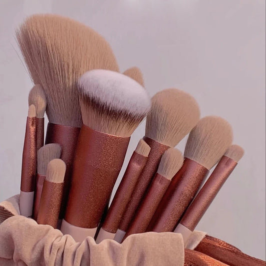 Soft Fluffy Makeup Brushes