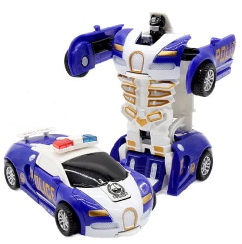 Car Toys Automatic Transform Robot Plastic Car Toy