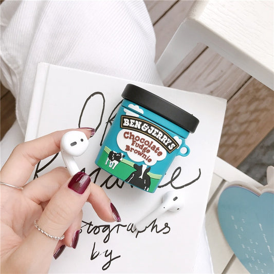 3D Earphone Cover Charging Case for AirPods