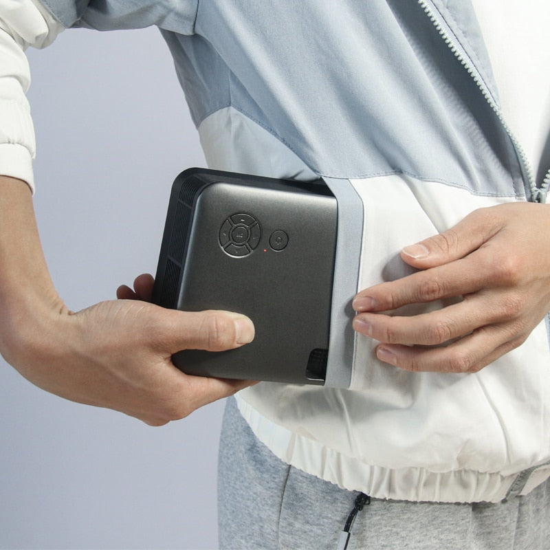 MINI projektor bærbar hjemmekino kinotelefon Beamer LED