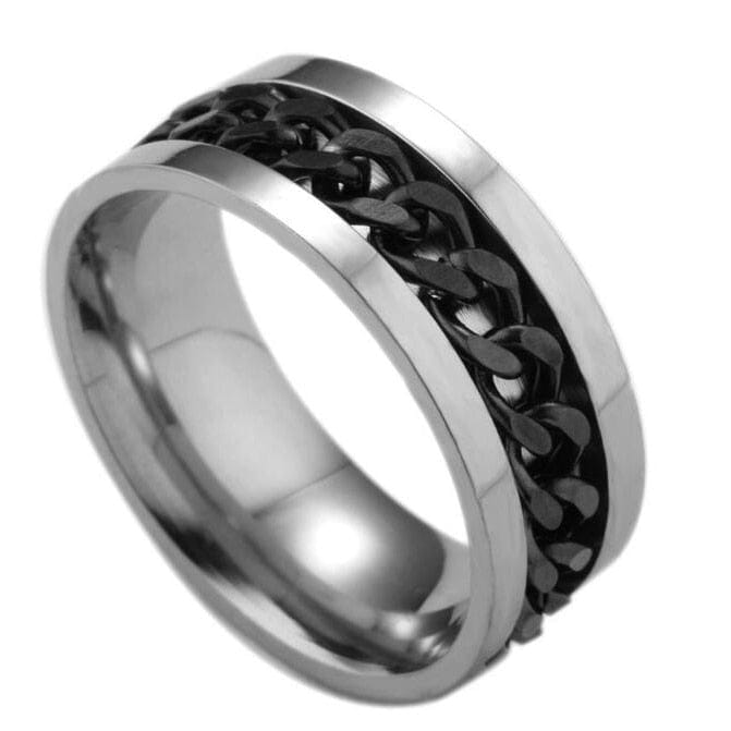 Cool Stainless Steel Rotatable Ring