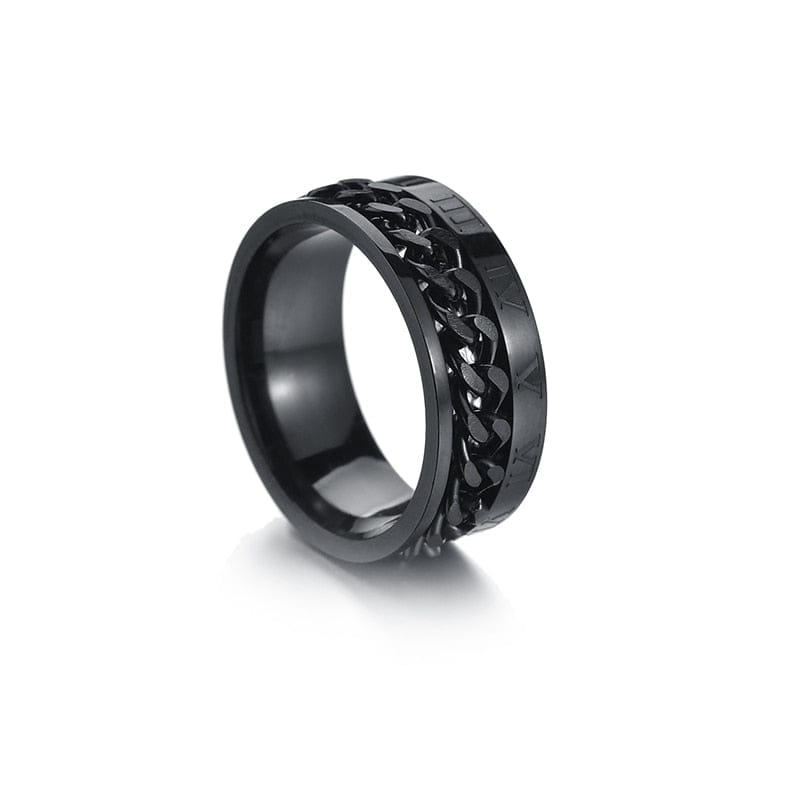 Cool Stainless Steel Rotatable Ring