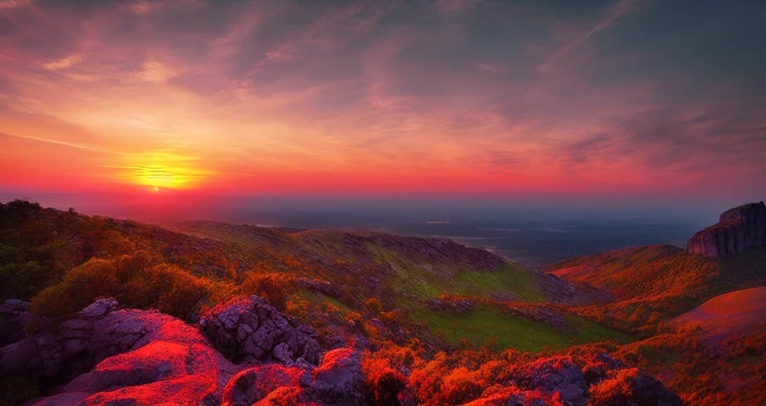 Landscape Sunset (Stock Photo)