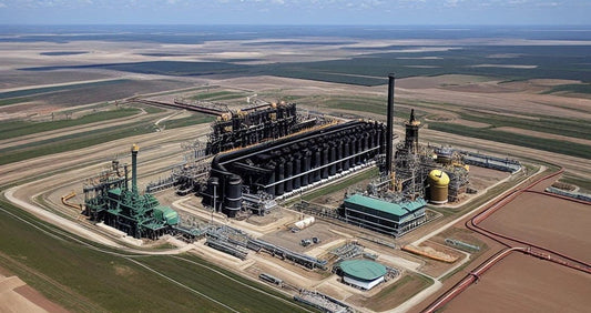 Oil Production (Stock Photo)