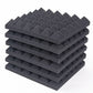 12/24Pcs 30x30x5cm Studio Acoustic Foam Panels Sound Insulation Treatment