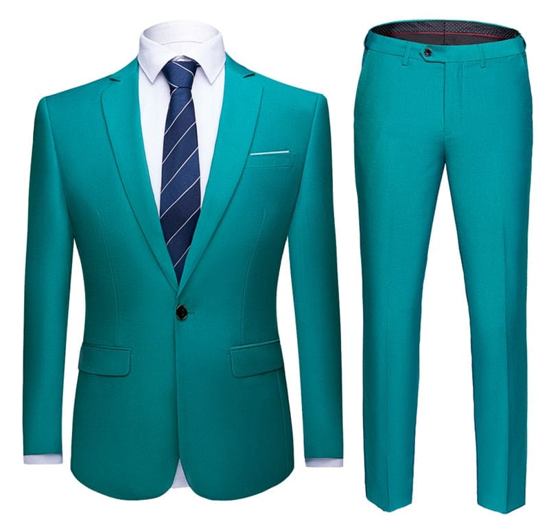 Jacket + Pants 2 Pieces Set Suit