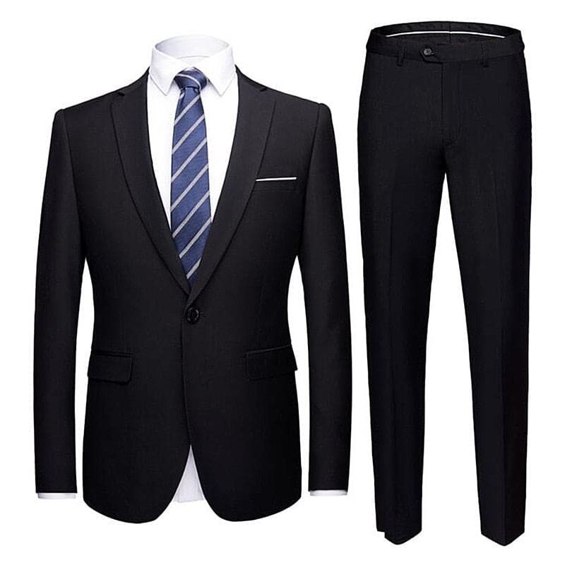 Jacket + Pants 2 Pieces Set Suit