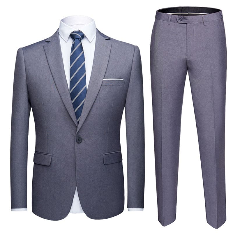 Jacket + Pants 2 Pieces Set Suit