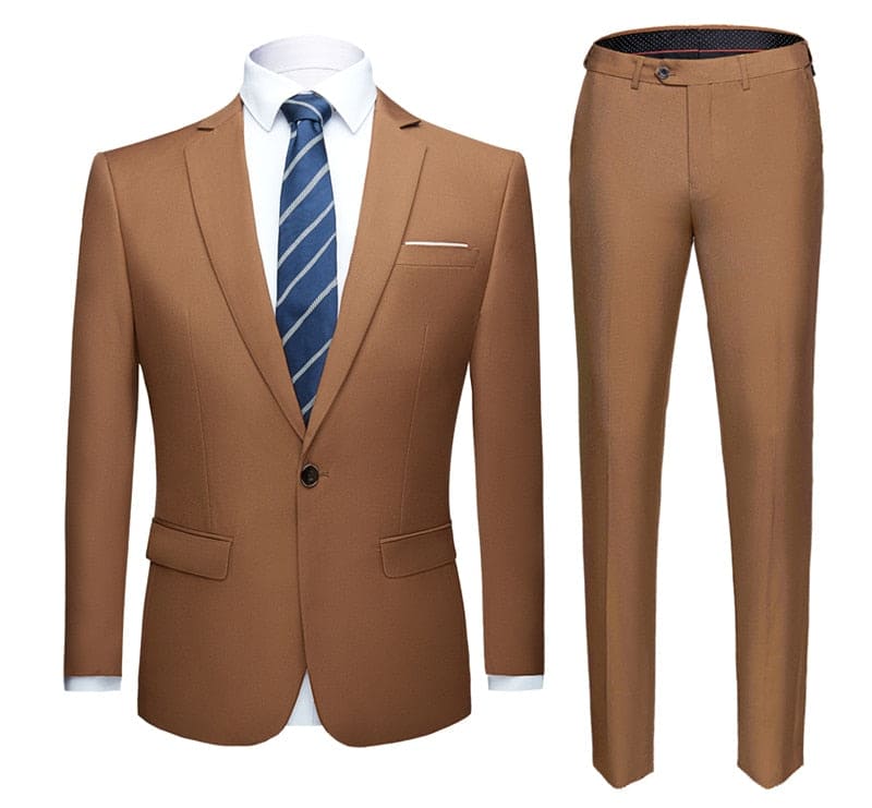 Jacket + Pants 2 Pieces Set Suit