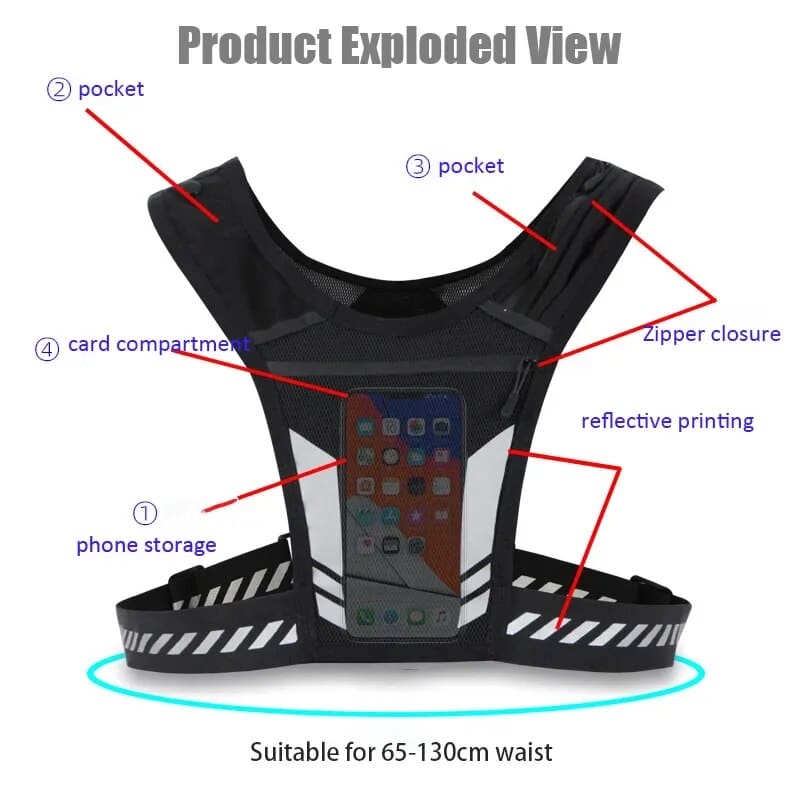 Running Vest Mobile Phone For Jogging/Fitness