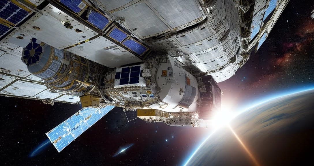 Space Satelite (Stock Photo)