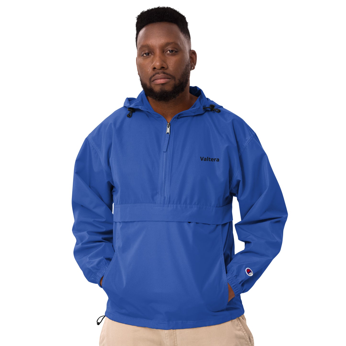 Valtera Embroidered Champion Packable Jacket