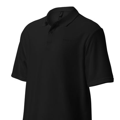 Unisex pique polo shirt