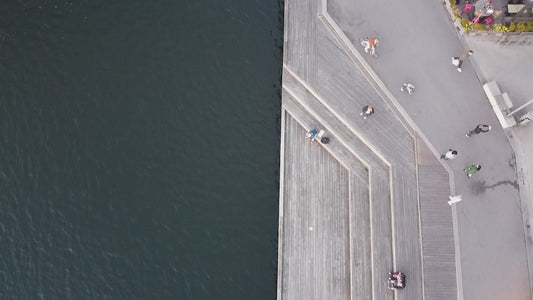 Sørenga Main Street Drone Shot