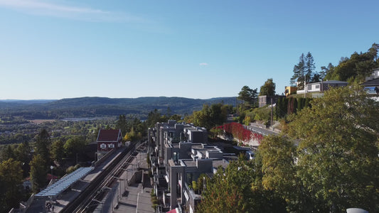 Train station in the hills