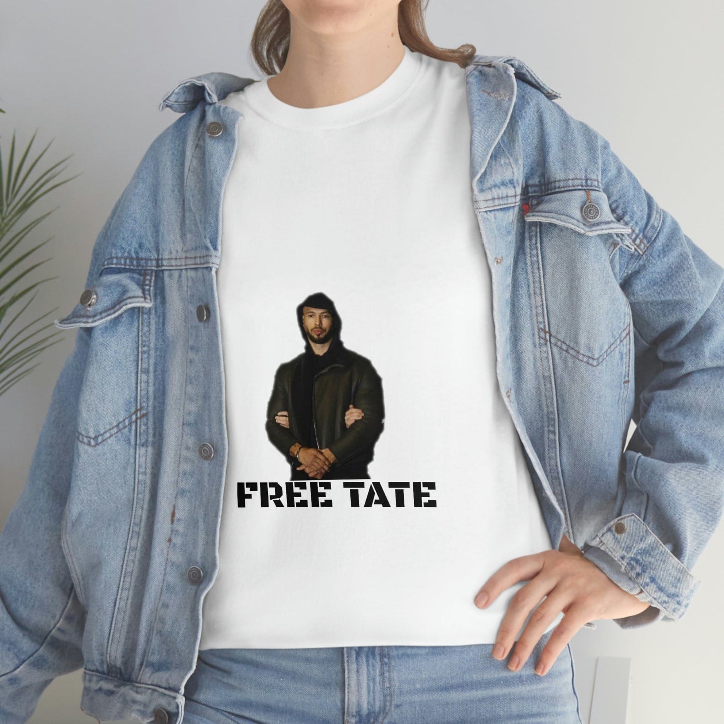 Gratis Tate Heavy Cotton T-skjorte 