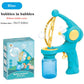 Bubble Gun Rocket Soap Bubbles Machine Blower