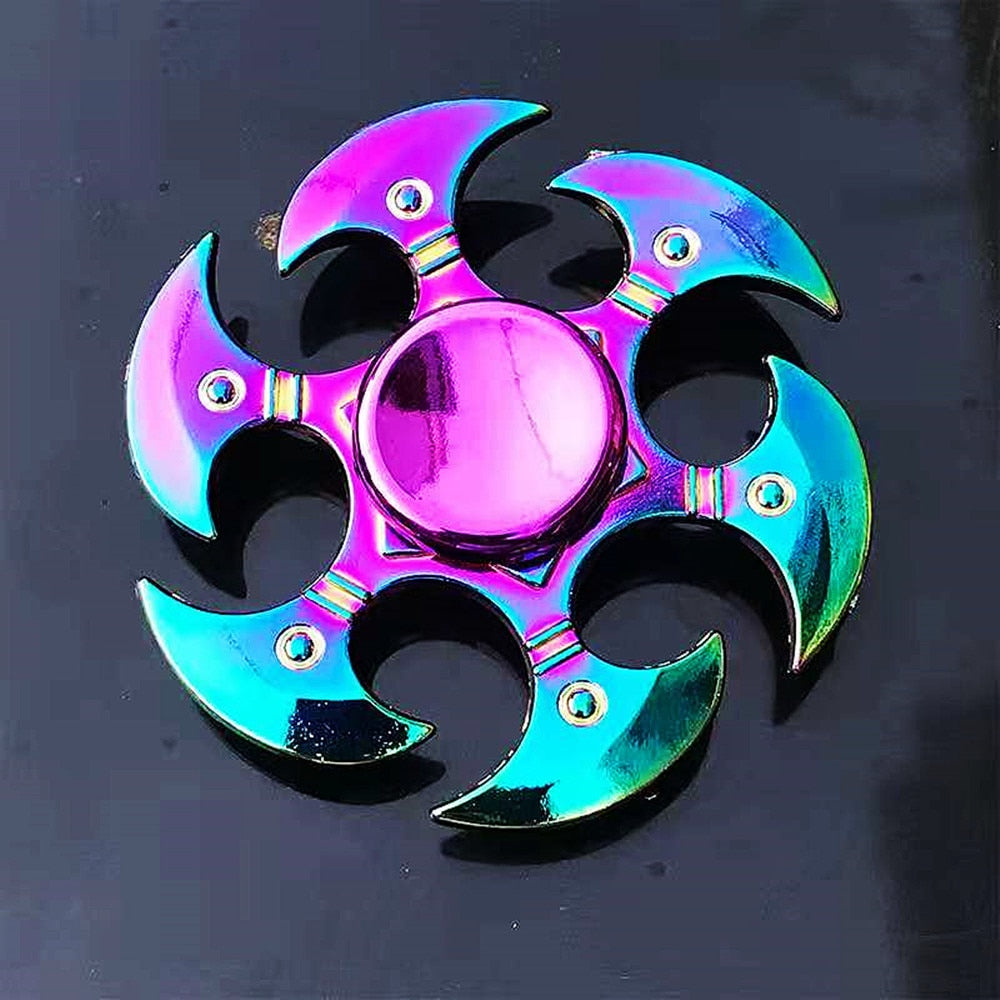 Metal Rainbow Fidget Spinner