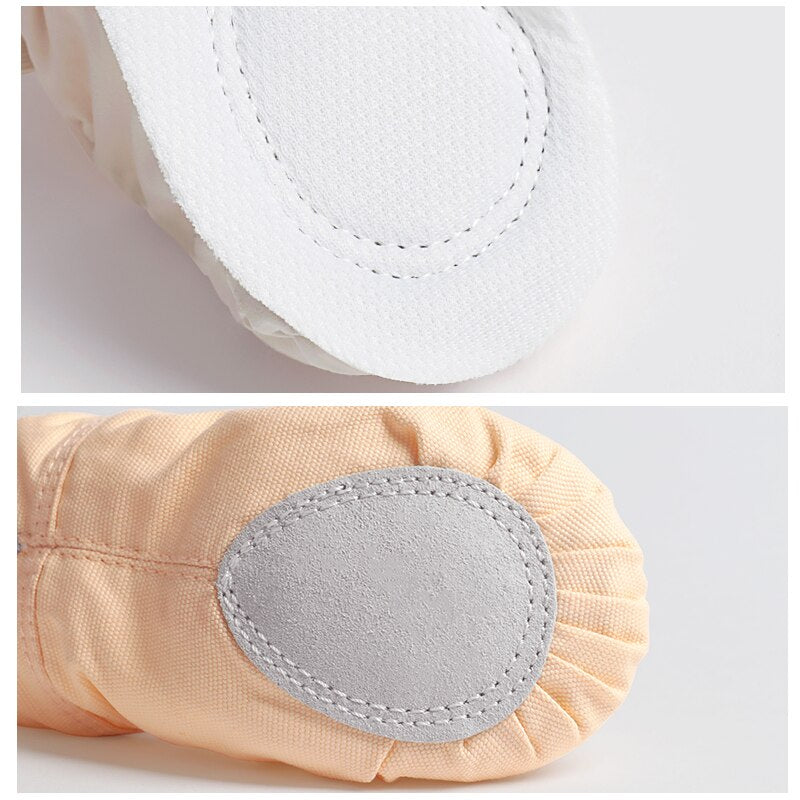 Ballet Shoes Canvas Soft Sole Dance Slippers