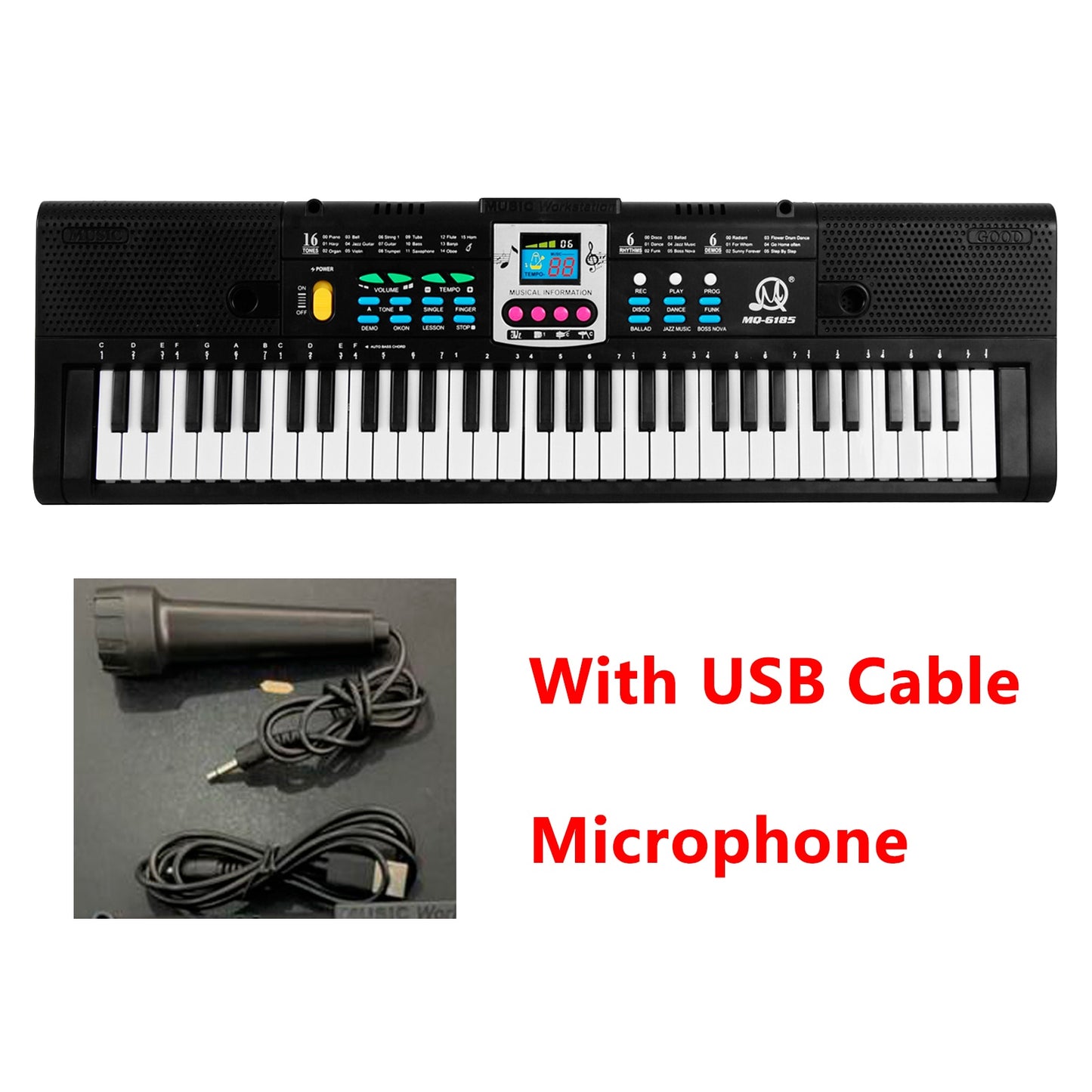 61 Keys Electric Piano Keyboard instrument