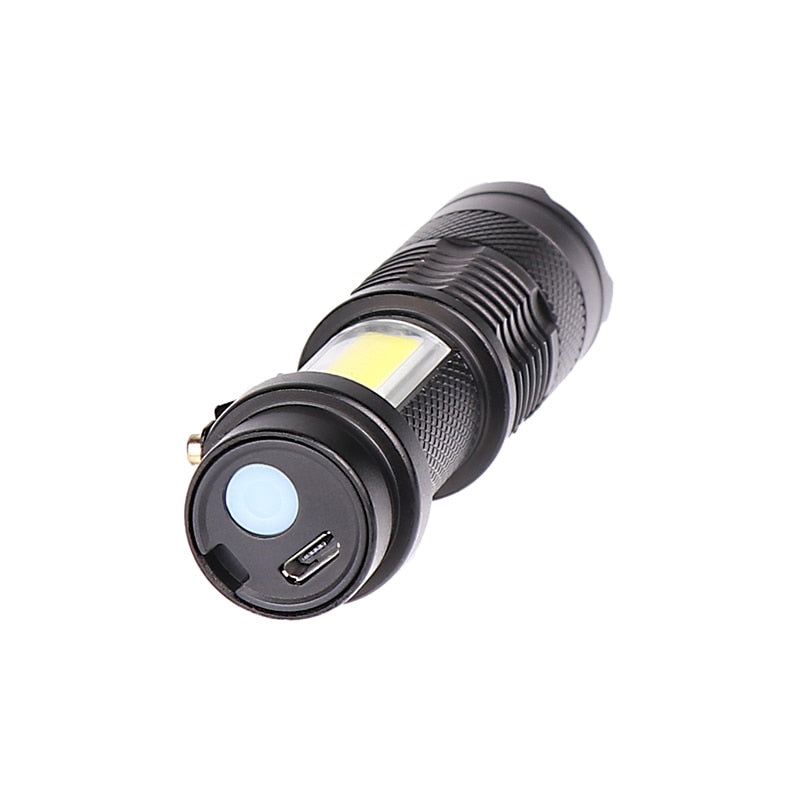 4000LM Waterproof Flashlight USB Charging