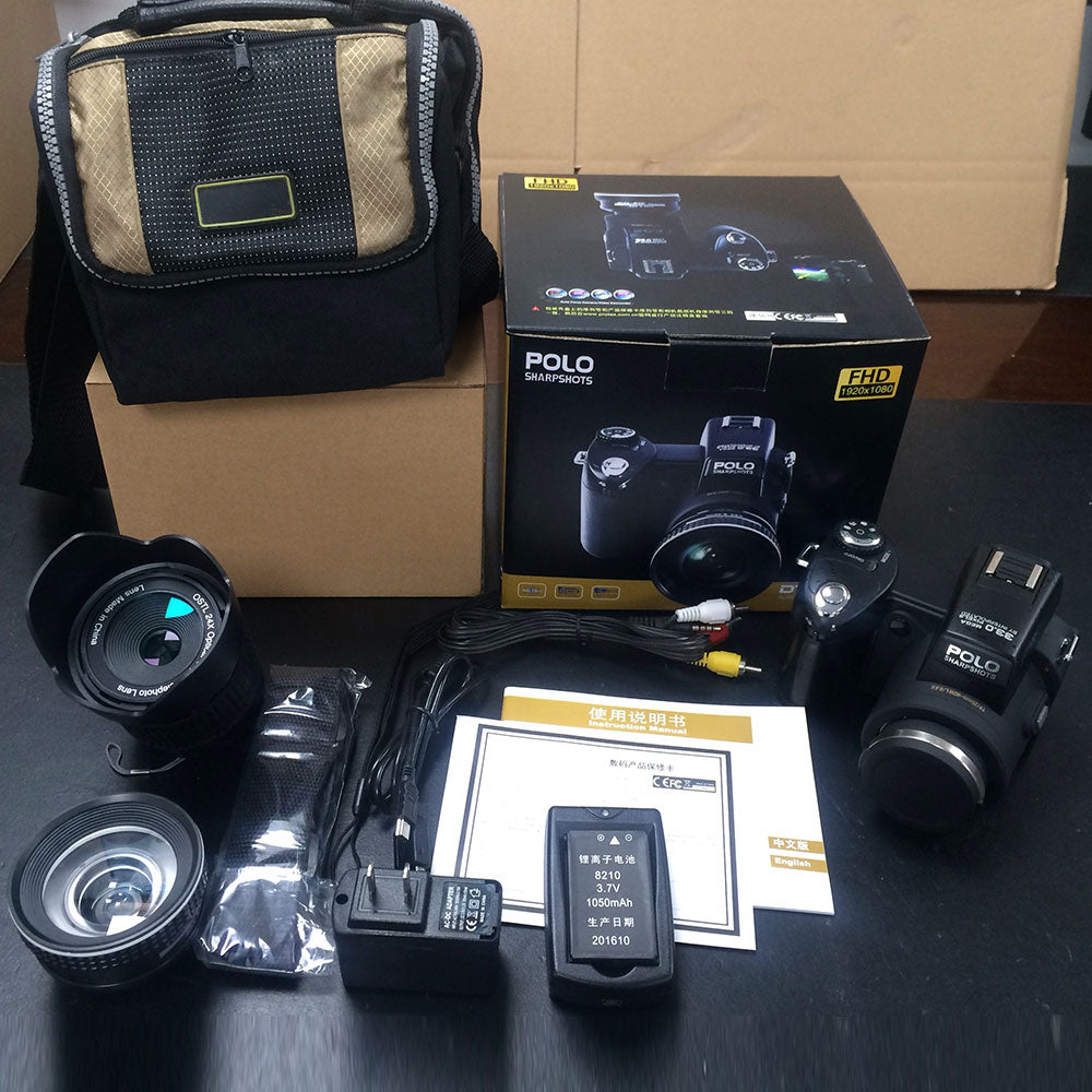 DSLR Camera POLO D7100 33Million Pixel Auto Focus