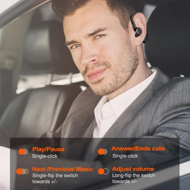 Business Bluetooth Headset Ear-Mounted Wireless