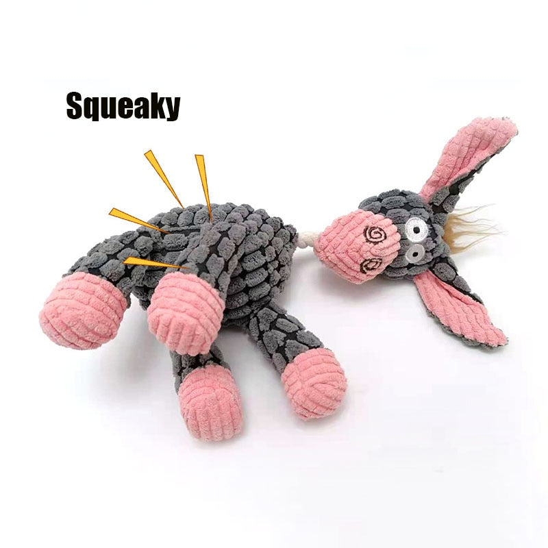 Pet Leke Esel Shape Chew Toy