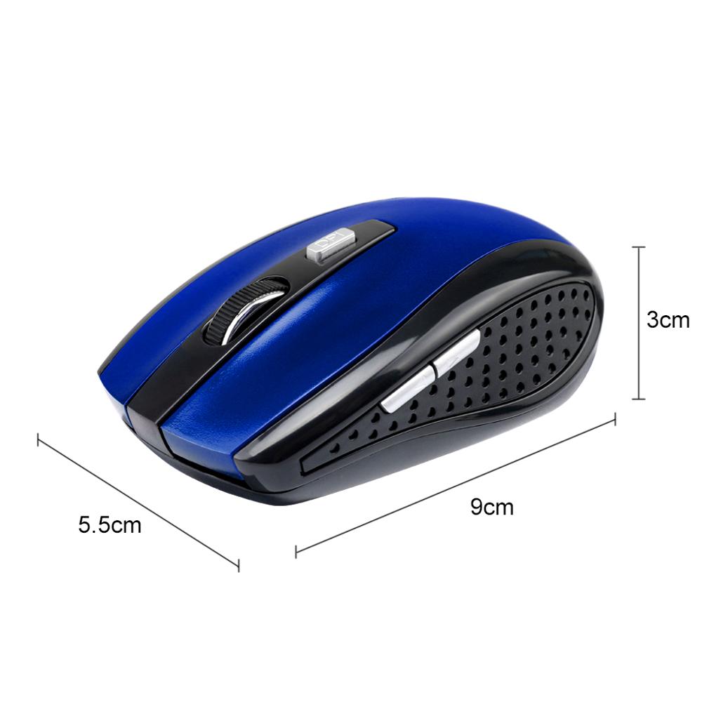 Wireless Mouse Adjustable DPI with USB