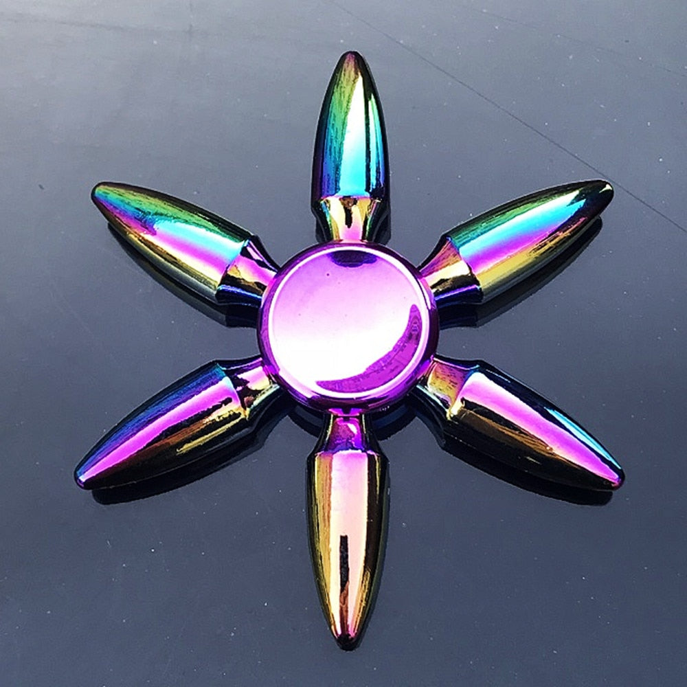 Metal Rainbow Fidget Spinner