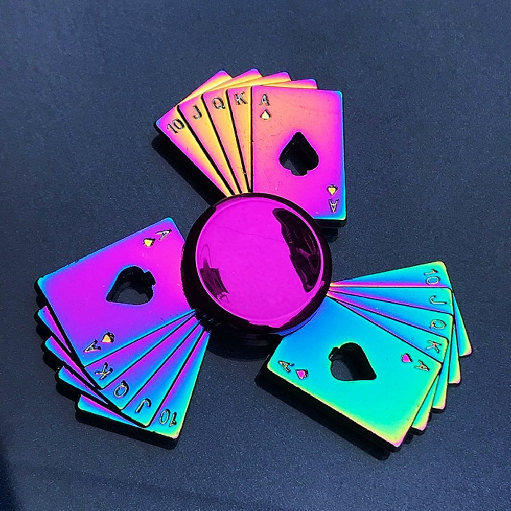 Metal Rainbow Fidget Spinner