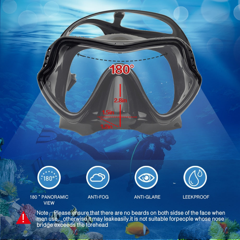 Scuba Diving Masks Snorkeling Set