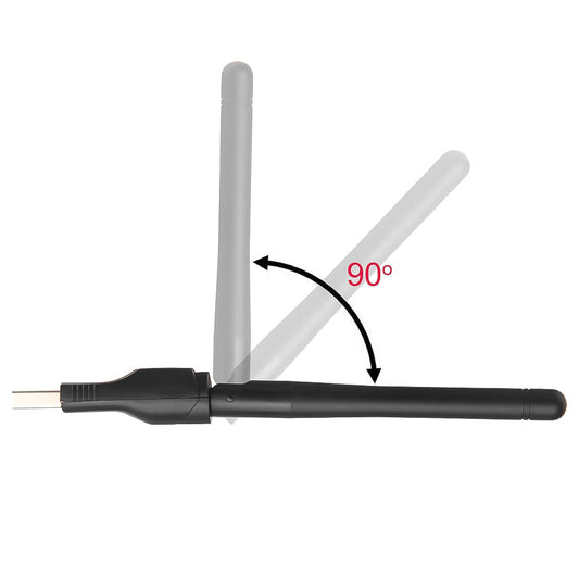 150M USB WiFi trådløst nettverkskort 802.11 b/g/n LAN-adapter med antenne MT-7601