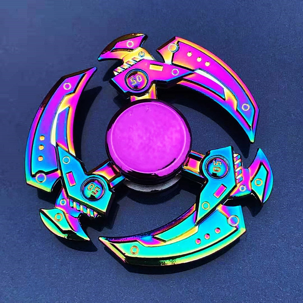 Metal Rainbow Fidget Spinner