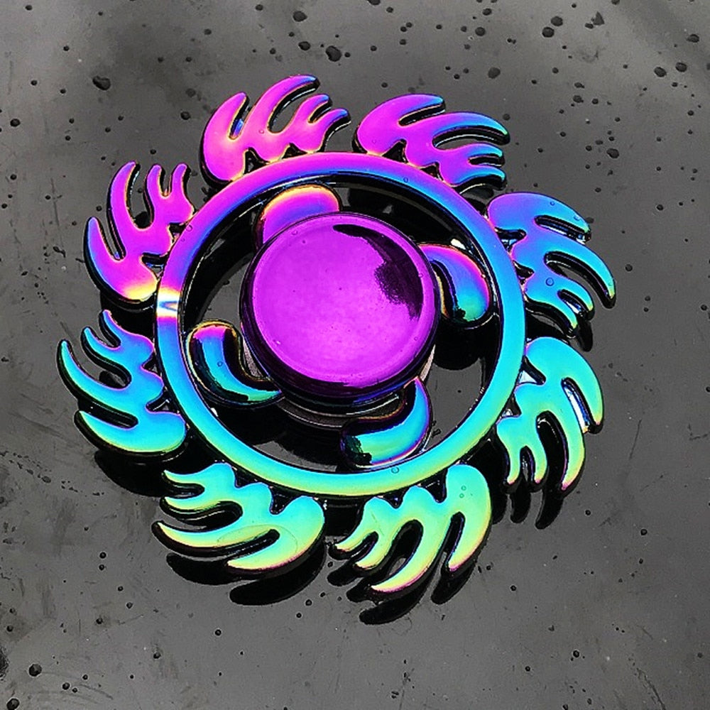 Metal Rainbow Fidget Spinner